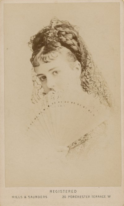 Porträt der Prostituierten Mabel Gray von English Photographer